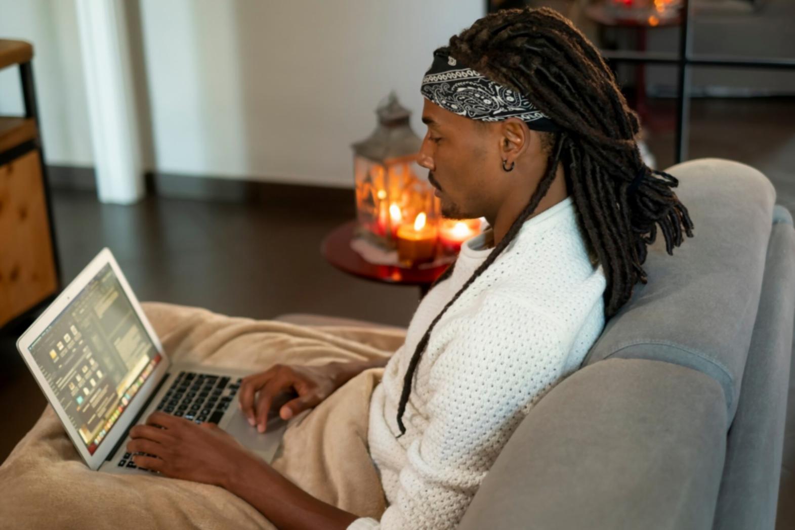 Close-up of budget worksheet being reviewed